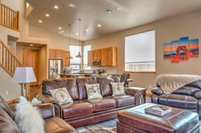 Modern Moab Townhome with Private Hot Tub and Patio!